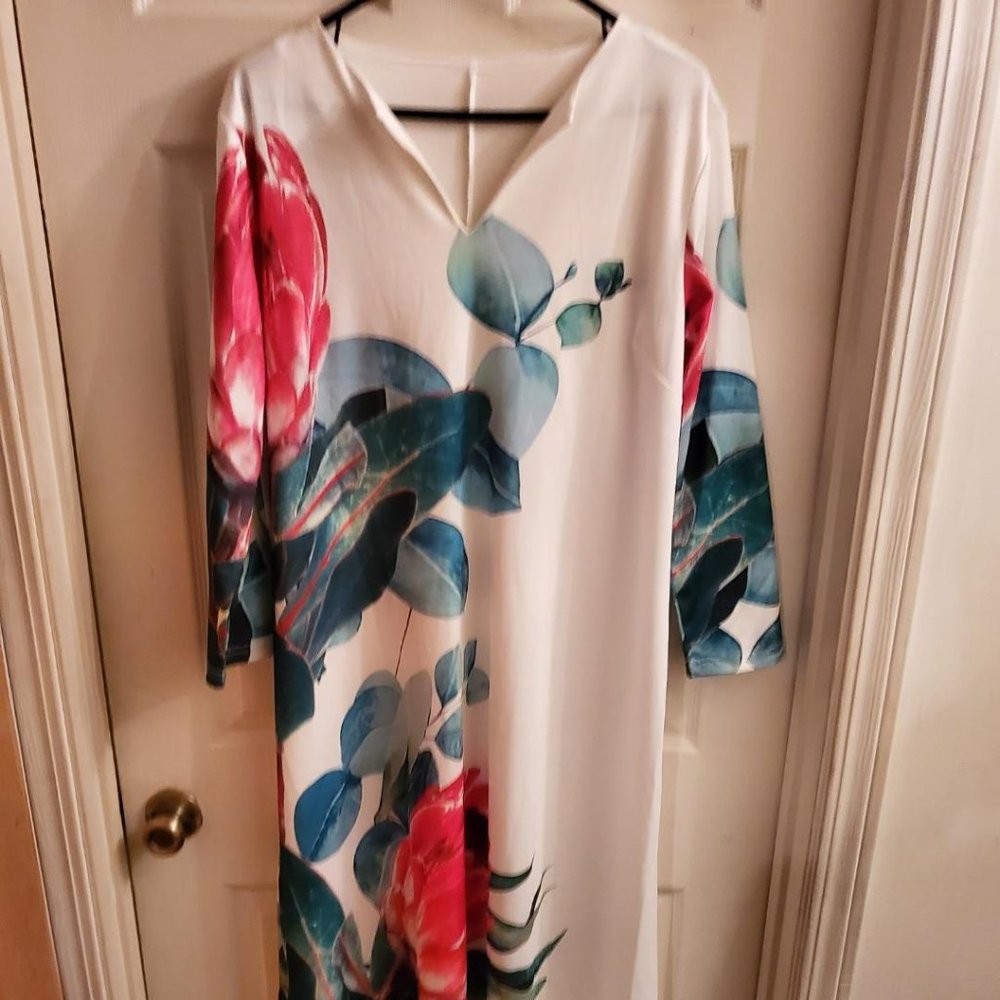 Long Floral Dress